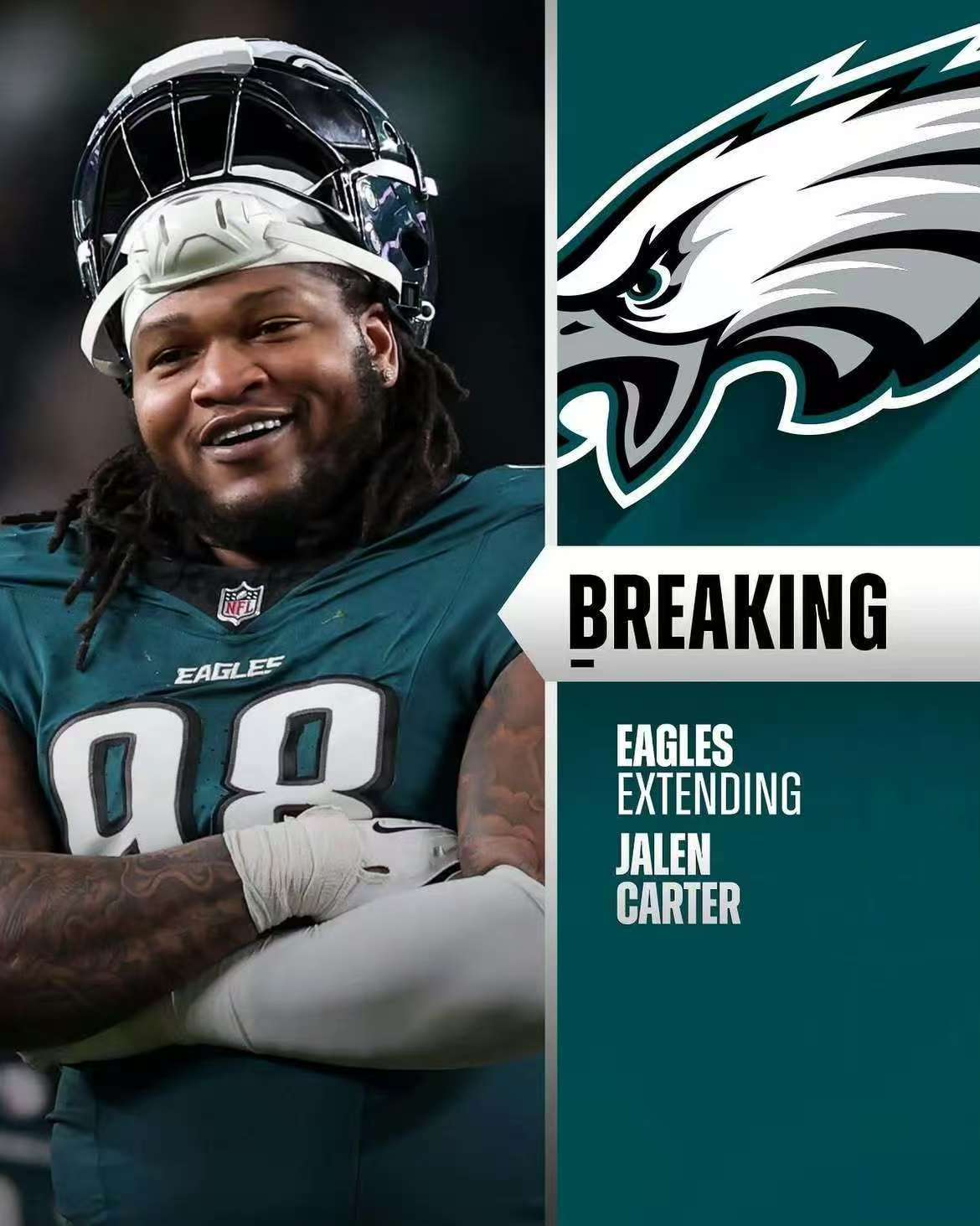 Ein Vierjahresvertrag über 152 Millionen Dollar – was macht Jalen Carter zum bestbezahlten Defensive Tackle der NFL?